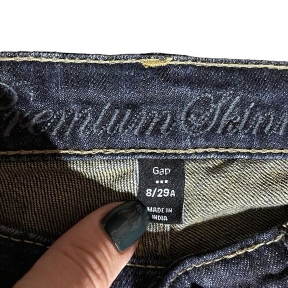 GAP PREMIUM SKINNY Jeans Size 8 Regular - Picture 3 of 6